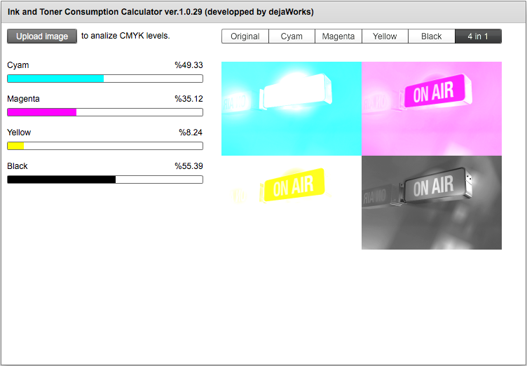 FREE Online Ink & Toner  Coverage (Consumption) Calculator