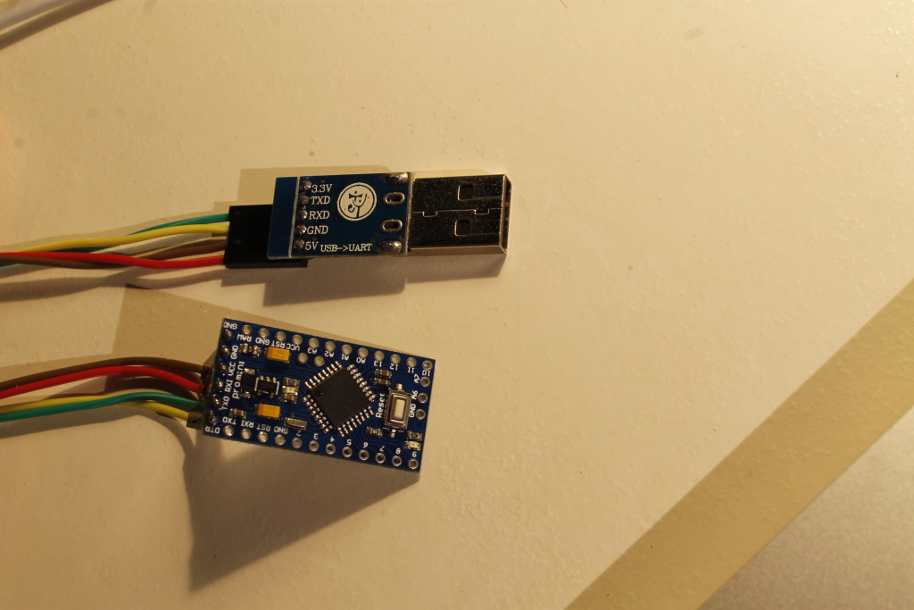 arduino mini usb adapter pinout