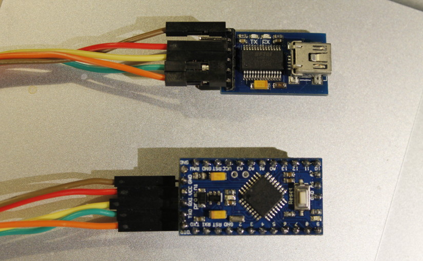 Programming Arduino Mini Pro with FTDI USB-to-TTL serial converter